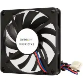 StarTech.com Koteloilmanvaihtoventtiili 70mm - FAN7X10TX3 - Kotelotuuletin - 70mm - musta