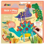 Avenir Stick N Play - Dinosaurusten maailma
