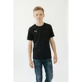 Puma T-paita Teamgoal Casuals - Musta/valkoinen Lapset, koko YS/128 cm