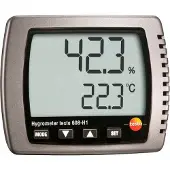 Testo 0560 6081, Digitaalinen, Suorakulmainen, 6F22, 9 V, 0 - 50 °C, -40 - 70 °C