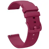SKALO Silikoniranneke Garmin Venu Sq 2 - Viininpunainen