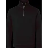 Top Swede Collegepaita Zip 0102, musta, 2XL