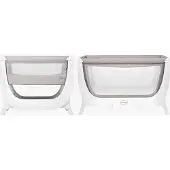 Shnuggle Pinnasänky - Muuntosarja - 125x66 cm - Stone Grey/Valko - - OneSize - Sängyt