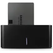 Axagon Telakointiasema 2.5/3.5" SATA III 6G -kiintolevylle, 3.2 Gen1 USB-A, musta