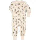 Geggamoja Pyjama Peppi Pitkätossu, Beige, 86-92