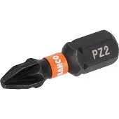 Bahco Kärkisarja iskevälle ruuvinvääntimelle 66IM/PZ2-25P; PZ2; 25 kpl.