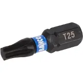 Bahco Kärkisarja iskevälle ruuvinvääntimelle 66IM/T30C-25P; T30; 25 mm; 25 kpl.