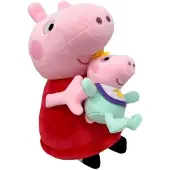 Bandai Peppa Pig With Baby Nalle