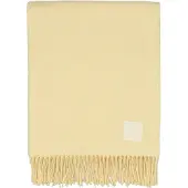 Scandi Living Loom puuvillatorkkupeitto 125x170 cm Voikreemi