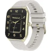 Triacle Arena Three 46mm älykello, kulta/valkoinen