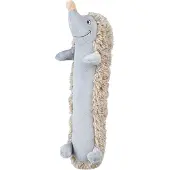 Trixie - Plush Hedgehog Longie sensitive dogs Gray 37 cm - Koirat - Koiran lelut ja pelit - Pehmeät lelut