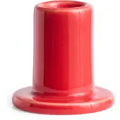 HAY Tube kynttilänjalka 5 cm Punainen