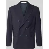 Selected Slmrelaxed-Liam Db Blz Noos - Navy - 44