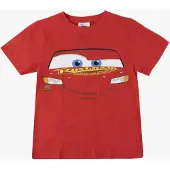 Disney Autot T-paita, Punainen, 128-134