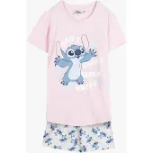 Disney Stitch Pyjama, Vaaleanpunainen, 140-146