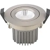 Sigor Projektivalaisin upotettava 68 Diled 10W 640lm 3000K teräs 36° dim