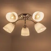Milagro Lighting Kattovalaisin Portos , himmennettävä, Kromi/hopea, Olohuone/ruokailutila, Metalli