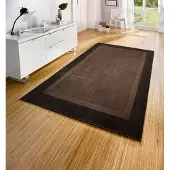 Home Collection Northrugs matto Basic Band Ruskea 160x230 cm