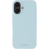 Holdit Silicone iPhone 16 suojakuori (mineraalinsininen)