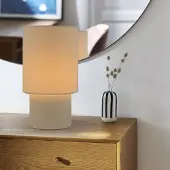 Corep Pöytävalaisin , Rhodes, Beige, Olohuone, Keramiikka
