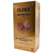 Durex Sensual XL Super Thin -kondomit – 10 kappaletta
