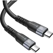Swissten 240W 8K 0,5 m USB-C kaapeli