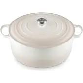 Le Creuset valurautapata Signature, 34 cm, 12 l, hiekanvärinen