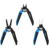 Ifixit Mandible Pliers Set, 3-osainen pihtisarja, musta/sininen