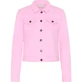 Kaffe Kazelina Denim Jacket - Pink - 34