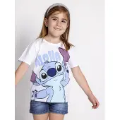 Disney Stitch T-paita, Valkoinen, 116-122