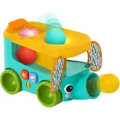 Bright Starts Pop & Roll Safari Bus (bs-16827) Aktiviteettilelu