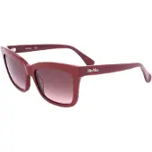 Max mara MM0010 55/17/140 Kiiltävä punainen Acetate AURINKOLASIT NAISET MM0010