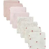 Pippi Peppi Musliiniviltti 8-pack, Rose Dust