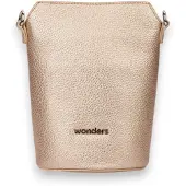 Wonders for woman. WB-55036_941_7285 Golden Lira bag (OSFA), Casual, Synthetic, Polyurethane