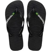 Havaianas Brasil Logo sandaalit , musta