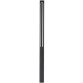 LUCANDE LED-ulkovalaisin Pirron, 230 cm, antrasiitti, IP65 Pirron, Musta, Alumiini, Moderni