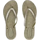 Ilse jacobsen Flip Flop With Glitter - Silver - 36