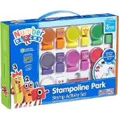 Learning Resources Numberblocks Stampoline Park Stamp Activity Set - Multi/patterned - ONE SIZE