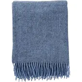 Klippan Yllefabrik Gotland villapeitto 130 x 200 cm Oranssi