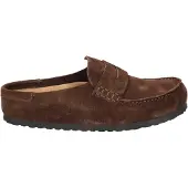 Birkenstock Loafer 'Naples' tummanruskea