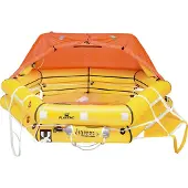 PLASTIMO Transoce Isaf/iso 24h Alaslaskettava Pelastuslautta Säiliössä 54566