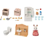 Sylvanian Families Huonekalu-aloituspakkaus ja Suklaapupuäiti