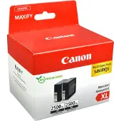 Canon Tulostustarvikkeet - - PGI-2500 XL - 2 pakkaus - XL-kapasiteetti - Huippulaatuiset tulostukset