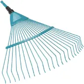 Gardena 3100-20, Lehtiharava, Turkoosi, Terästä, 1 kpl, 500 mm (03100-20)