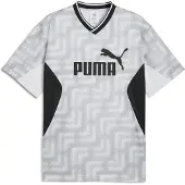 Puma Ess Block Relaxed Fit Lyhythihainen V-aukkoinen T-paita