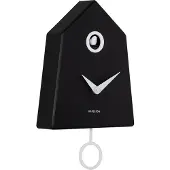 Karlsson seinäkello Grafico Cuckoo black KA6122BK