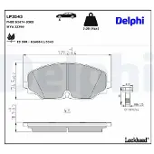 Delphi Jarrupalasarja LP3543, edessä