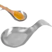 Excellent houseware Kauhan ja lusikan pidike terästä, Šaukšto padėkliukas plieninė