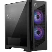 MSI MPG VELOX 300R AIRFLOW PZ, Midi Tower, PC, musta, ATX, EATX, mikro ATX, Mini-ITX, Pelaaminen, 16,5 cm