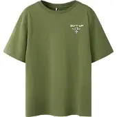 Name it Paita 'NKMHansy' harmaa / khaki / oliivi / valkoinen